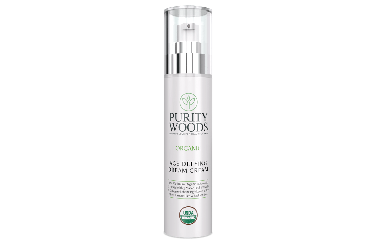 Age-Defying Dream Cream, Purity Woods.
